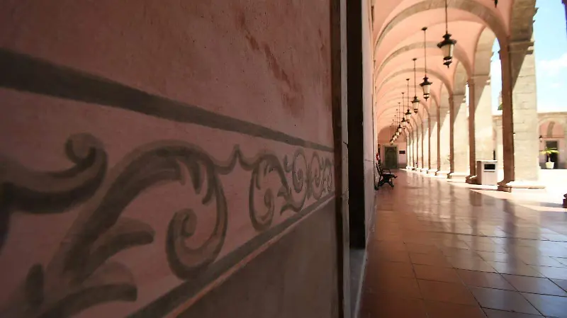 Primeras etapas de la remodelación de la Presidencia Municipal 